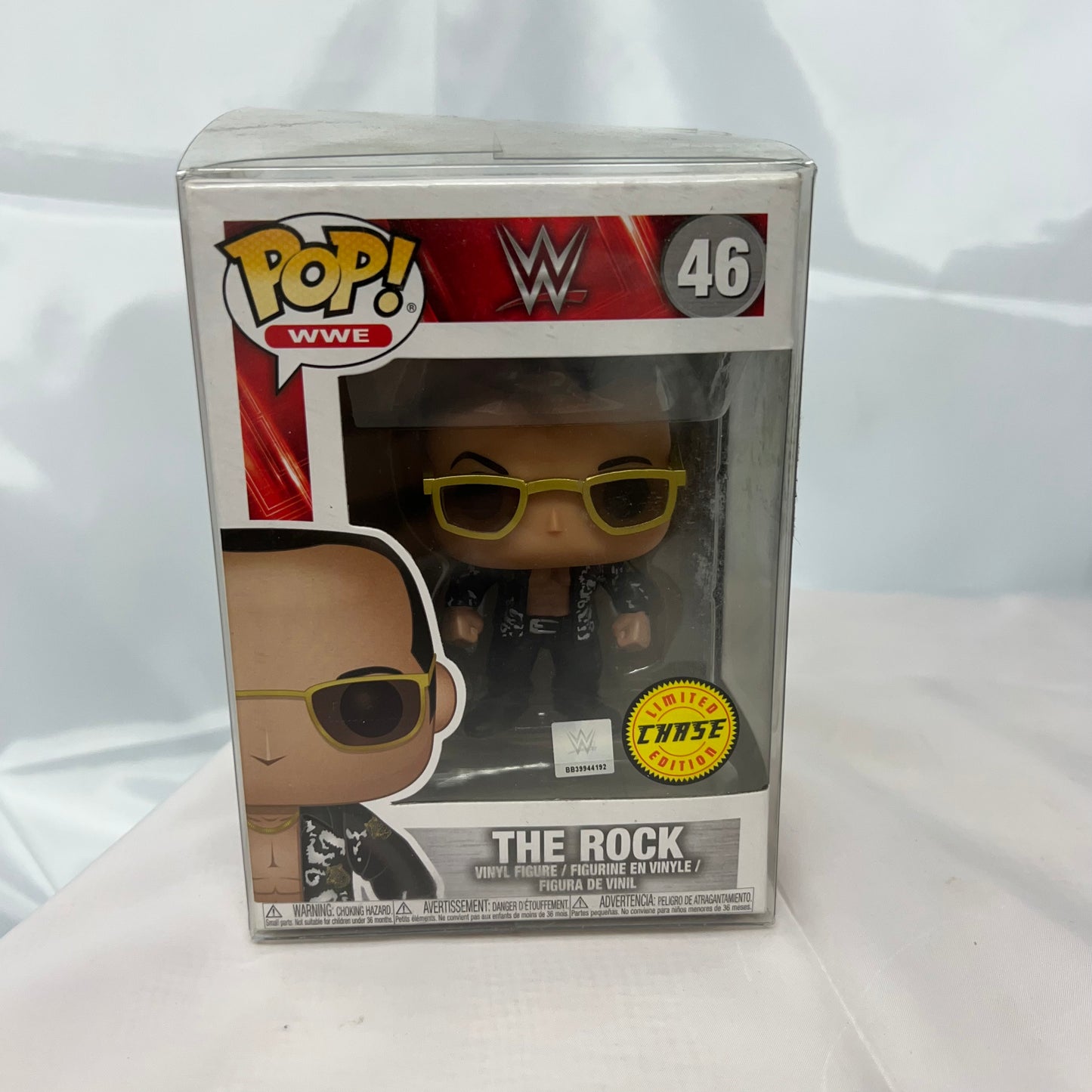 The Rock - WWE Pop Vinyl 46 Collectable Figure with Protector