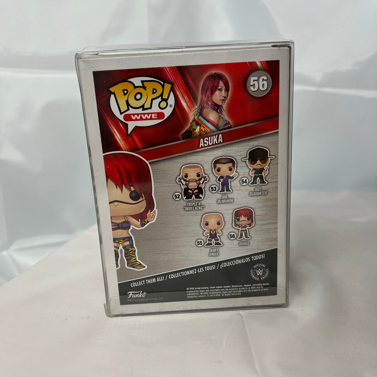 Asuka (Mask) - WWE Pop Vinyl 56 Collectable Figure with Protector