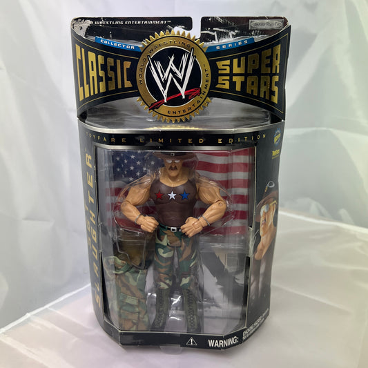 Sgt. Slaughter WWE Classic Superstars 1 Of 3000 Toyfair Magazine Exclusive Jakks