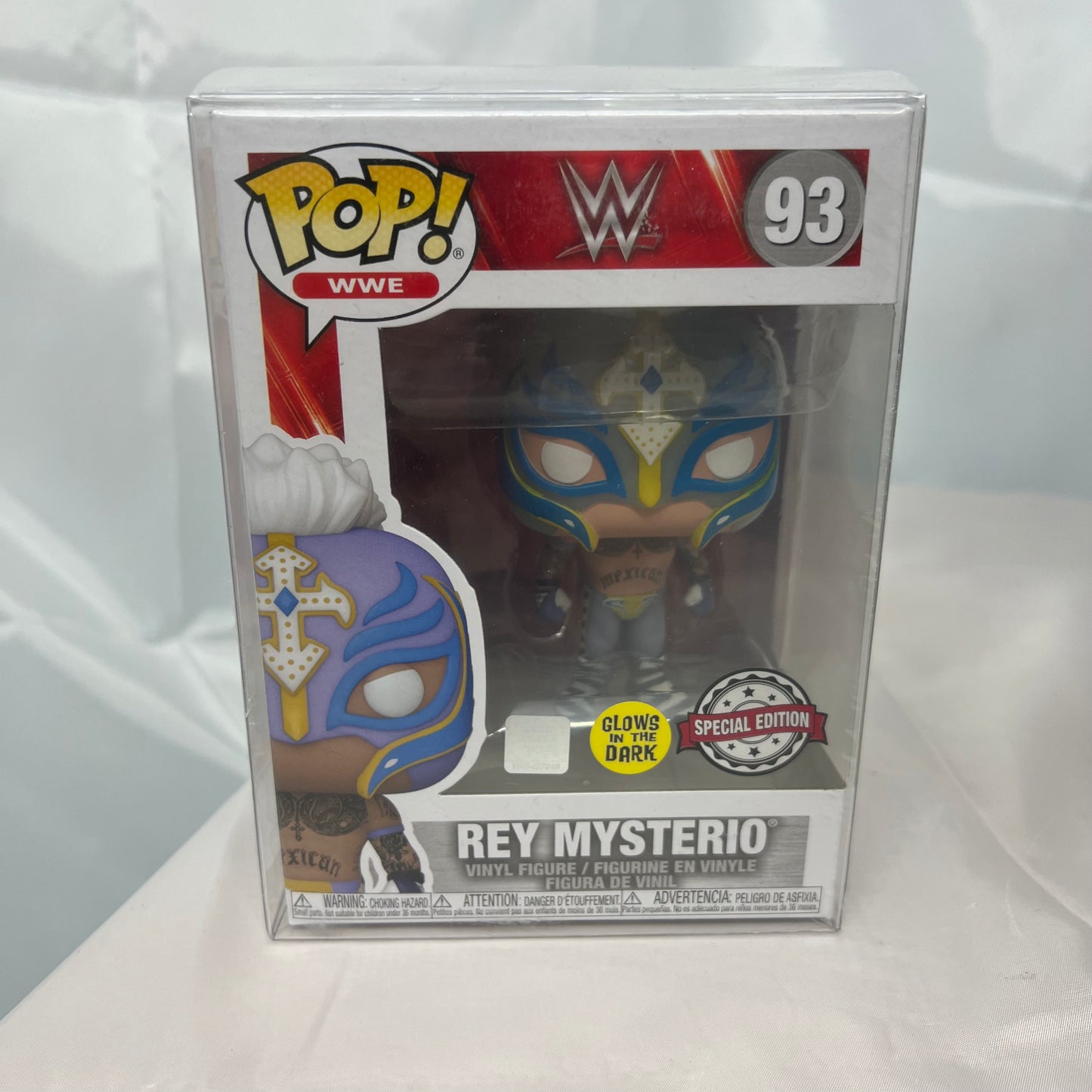 Rey Mysterio - WWE Pop Vinyl 93 Collectable Figure with Protector