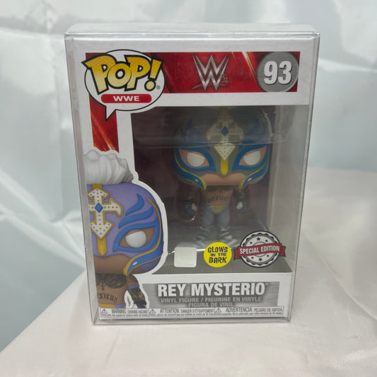 Rey Mysterio - WWE Pop Vinyl 93 Collectable Figure with Protector