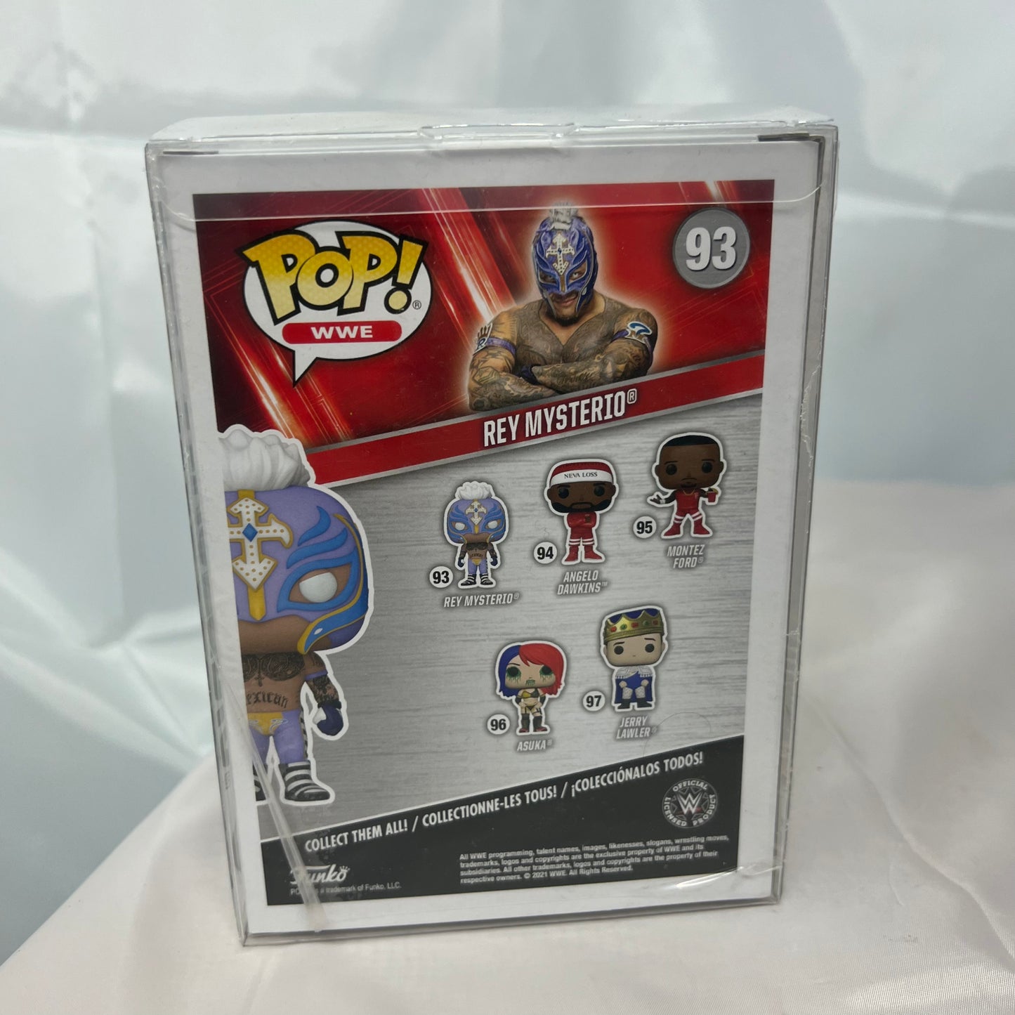 Rey Mysterio - WWE Pop Vinyl 93 Collectable Figure with Protector
