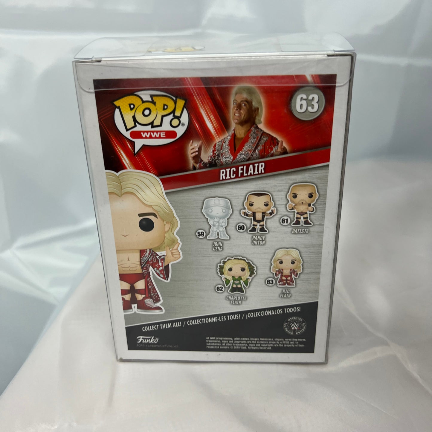 Ric Flair - WWE Pop Vinyl 63 Collectable Figure with Protector