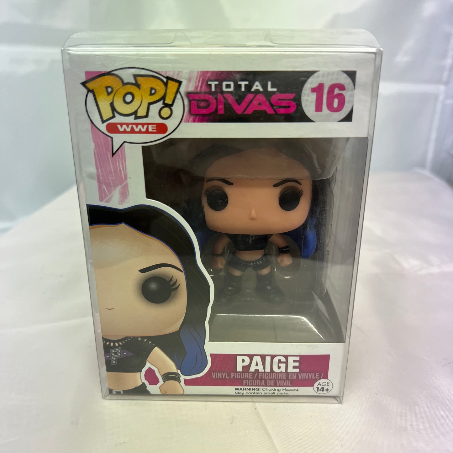 Paige - WWE Divas Pop Vinyl 16 Collectable Figure with Protector