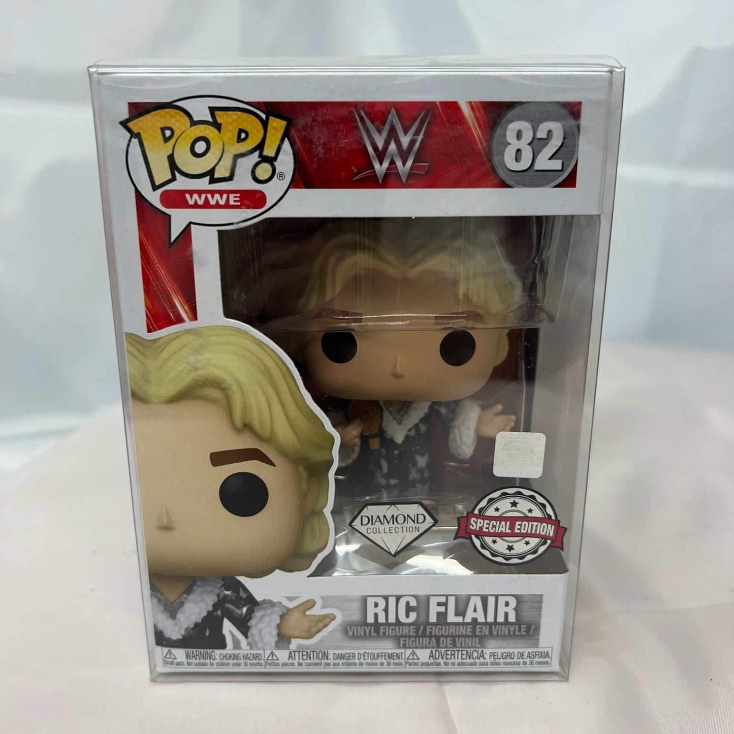 Ric Flair - WWE Pop Vinyl 82 Collectable Figure with Protector