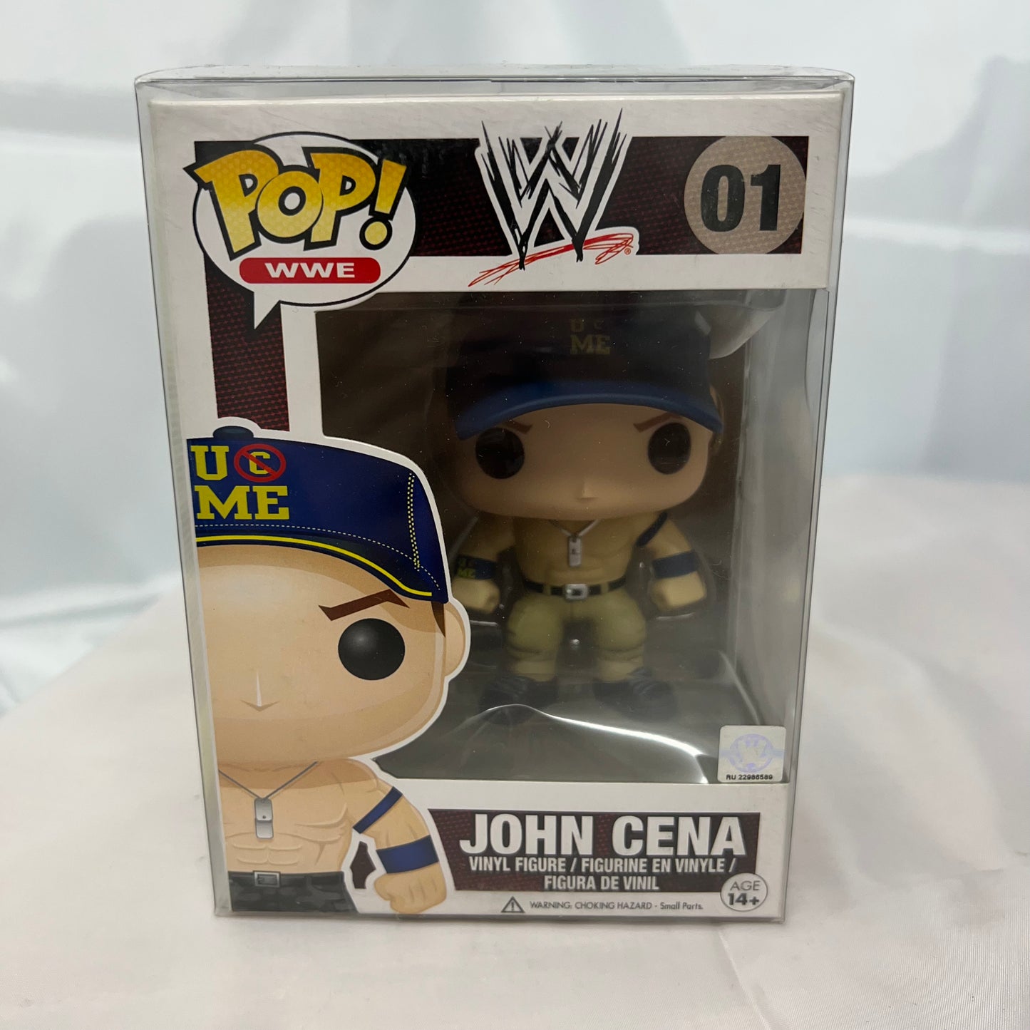 John Cena - WWE Pop Vinyl 01 Collectable Figure with Protector