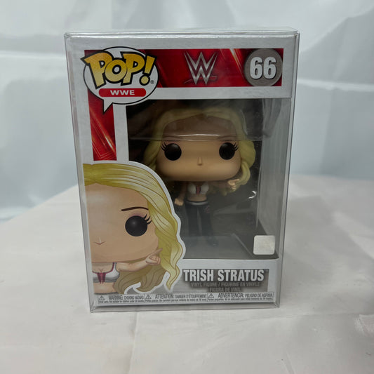 Trish Stratus - WWE Pop Vinyl 66 Collectable Figure with Protector