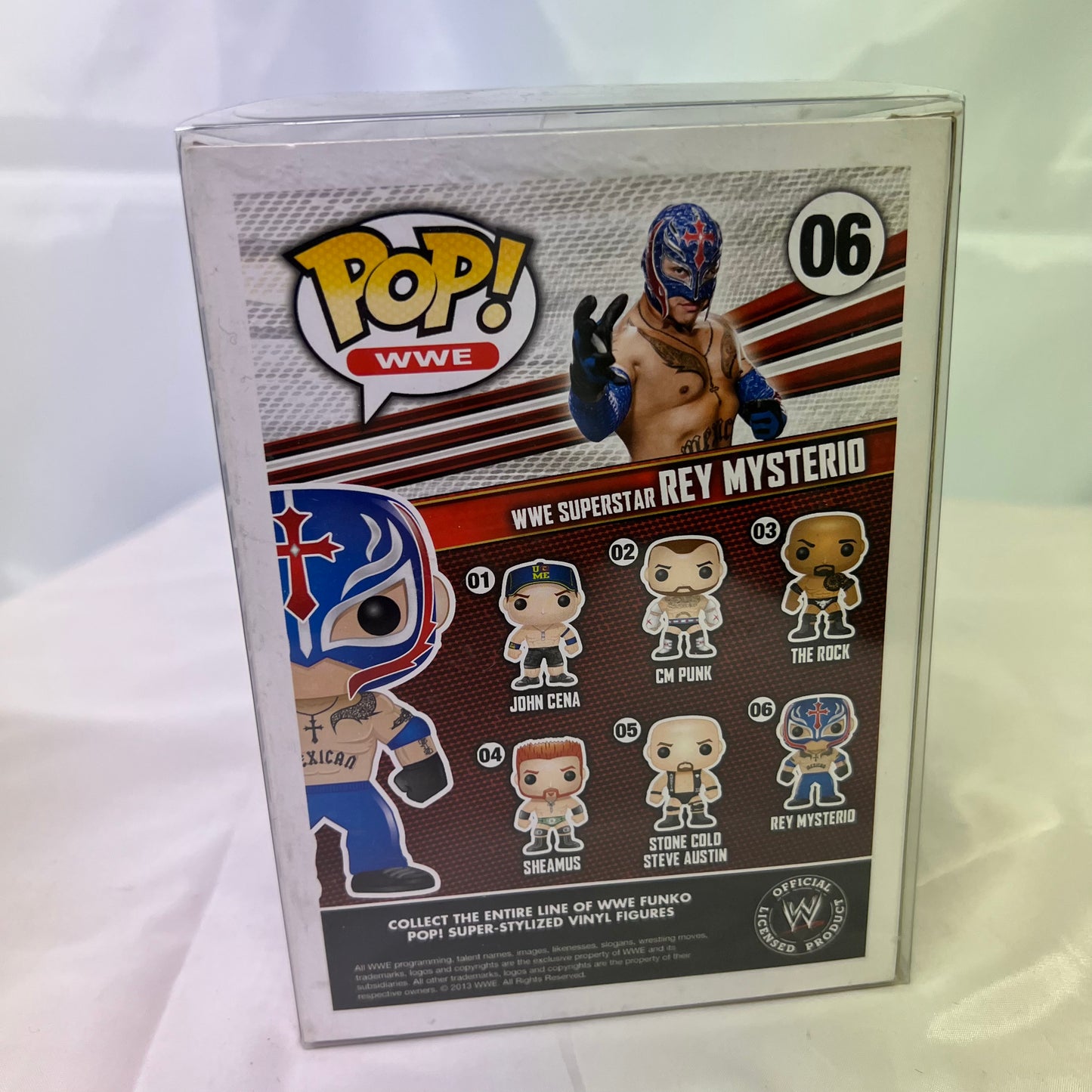 Rey Mysterio - WWE Pop Vinyl 06 Collectable Figure with Protector