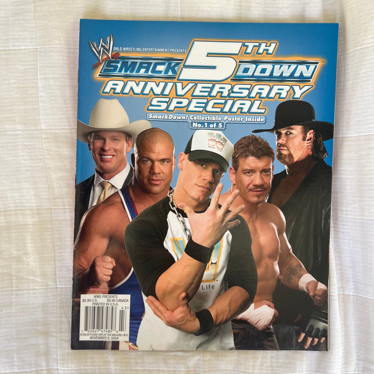 Smackdown Anniversary - WWE WWF Magazine Retro Collectable Merchandise