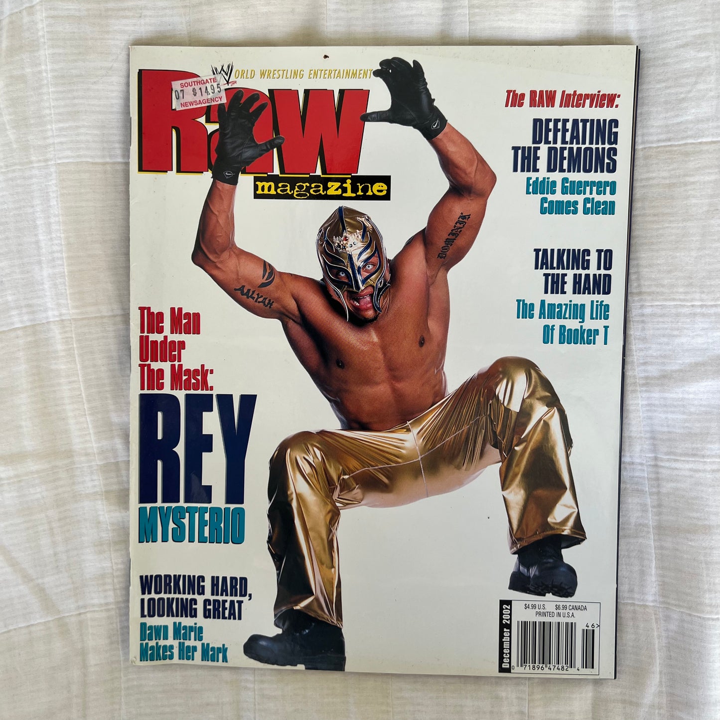 Rey Mysterio - WWE WWF Magazine Retro Collectable Merchandise