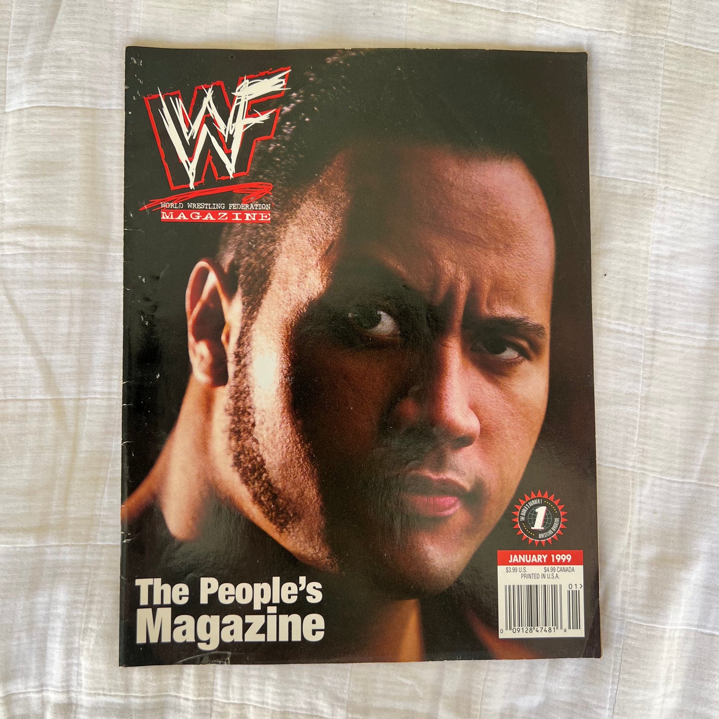 The Rock - WWE WWF Magazine Retro Collectable Merchandise