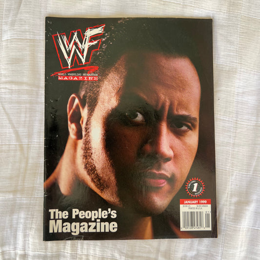 The Rock - WWE WWF Magazine Retro Collectable Merchandise