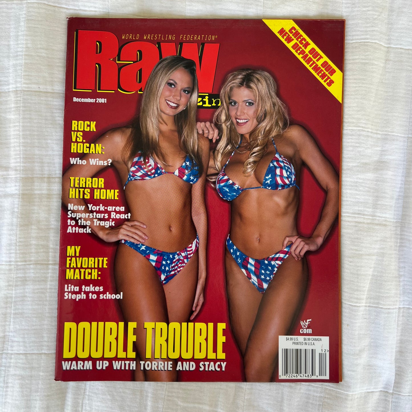 Divas - WWE WWF Magazine Retro Collectable Merchandise