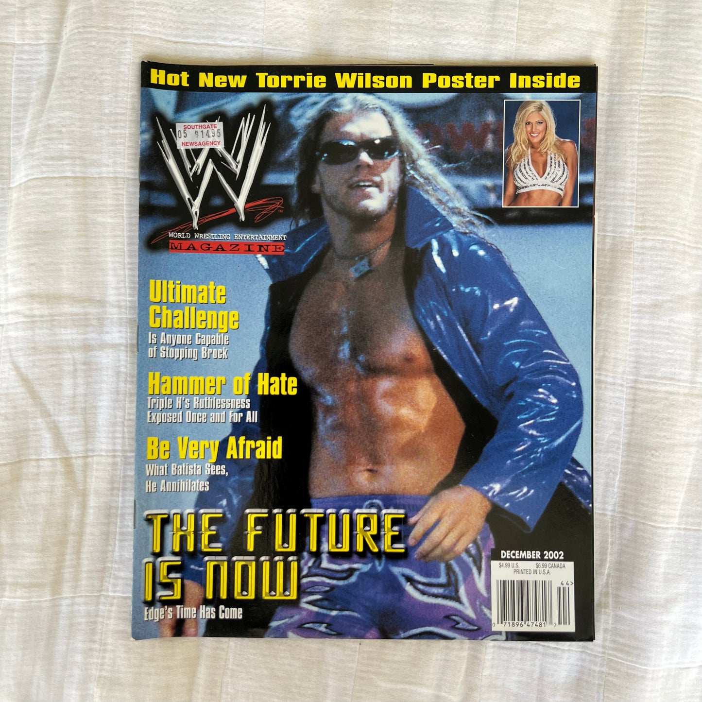 Edge - WWE WWF Magazine Retro Collectable Merchandise