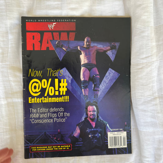 Undertaker - WWE WWF Magazine Retro Collectable Merchandise