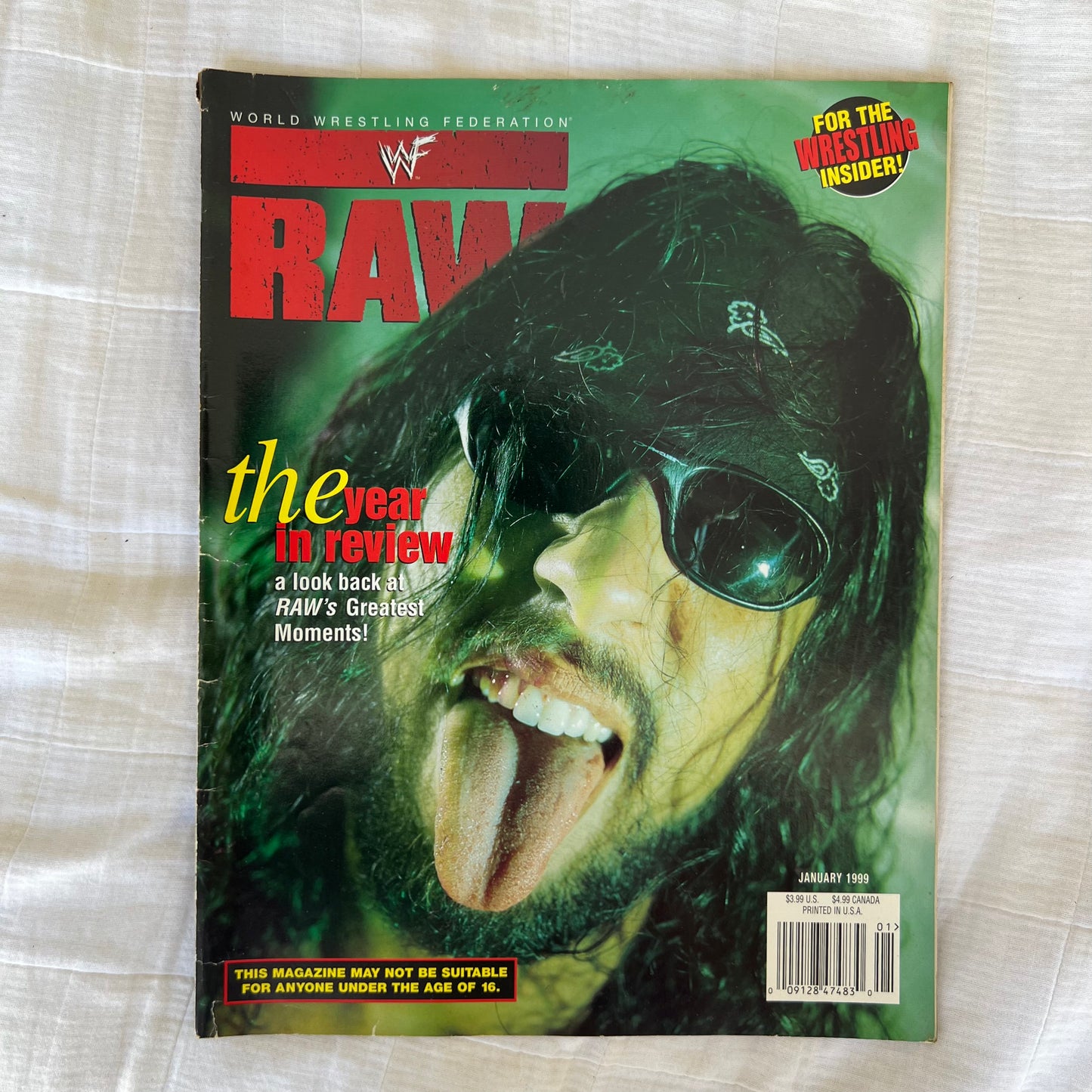 X Pac - WWE WWF Magazine Retro Collectable Merchandise