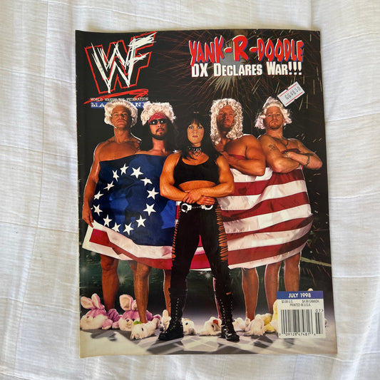 DX - WWE WWF Magazine Retro Collectable Merchandise