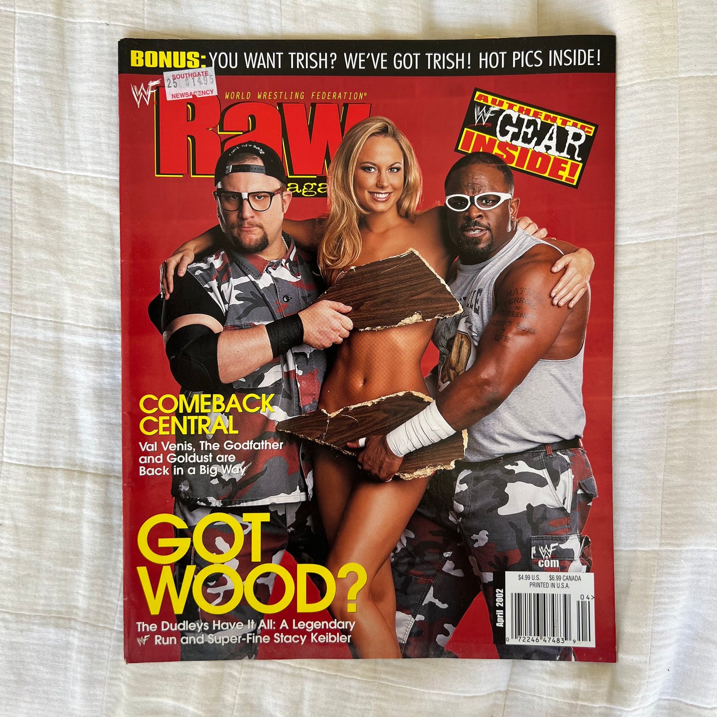 Got Wood - WWE WWF Magazine Retro Collectable Merchandise