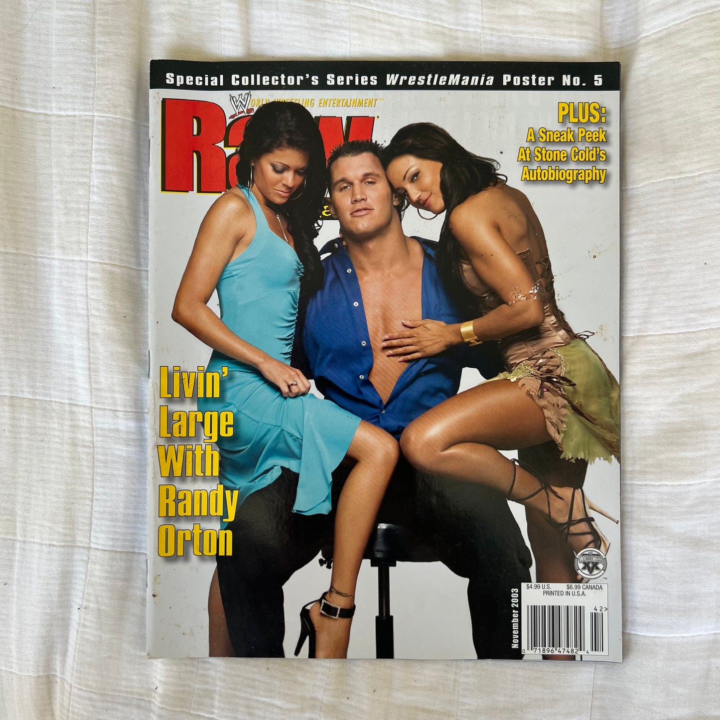 Randy Orton - WWE WWF Magazine Retro Collectable Merchandise