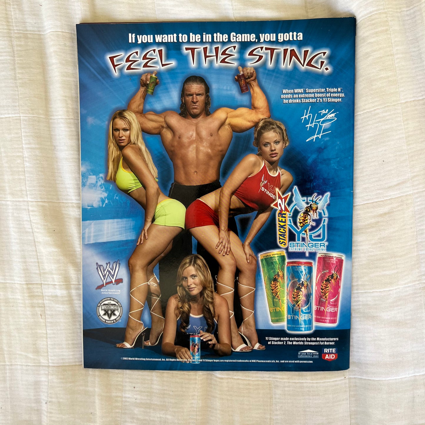Randy Orton - WWE WWF Magazine Retro Collectable Merchandise