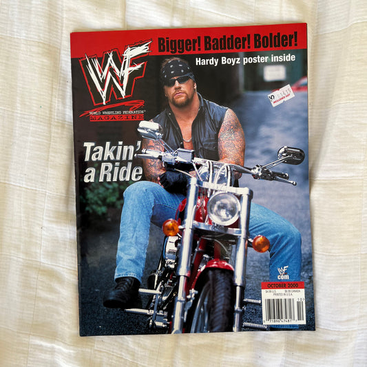 Undertaker - WWE WWF Magazine Retro Collectable Merchandise