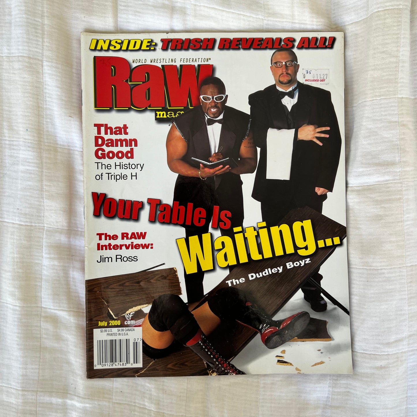 Dudleys - WWE WWF Magazine Retro Collectable Merchandise