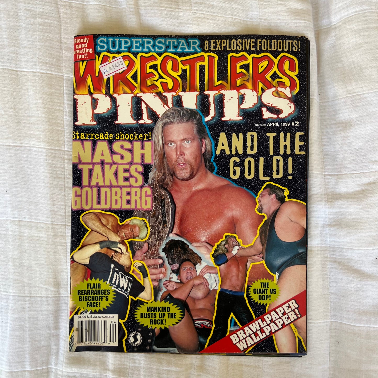 Nash - WWE WWF Magazine Retro Collectable Merchandise