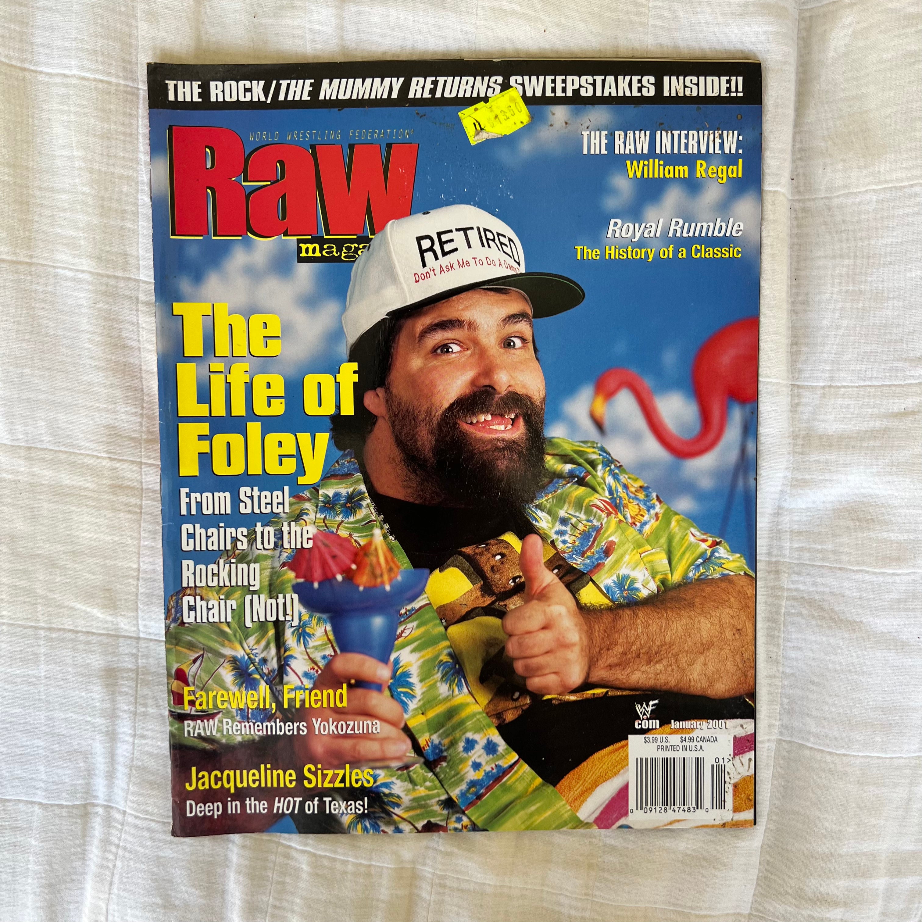 Wwf Foley Foley - WWE WWF Magazine Retro Collectable Merchandise – Wrestling ...