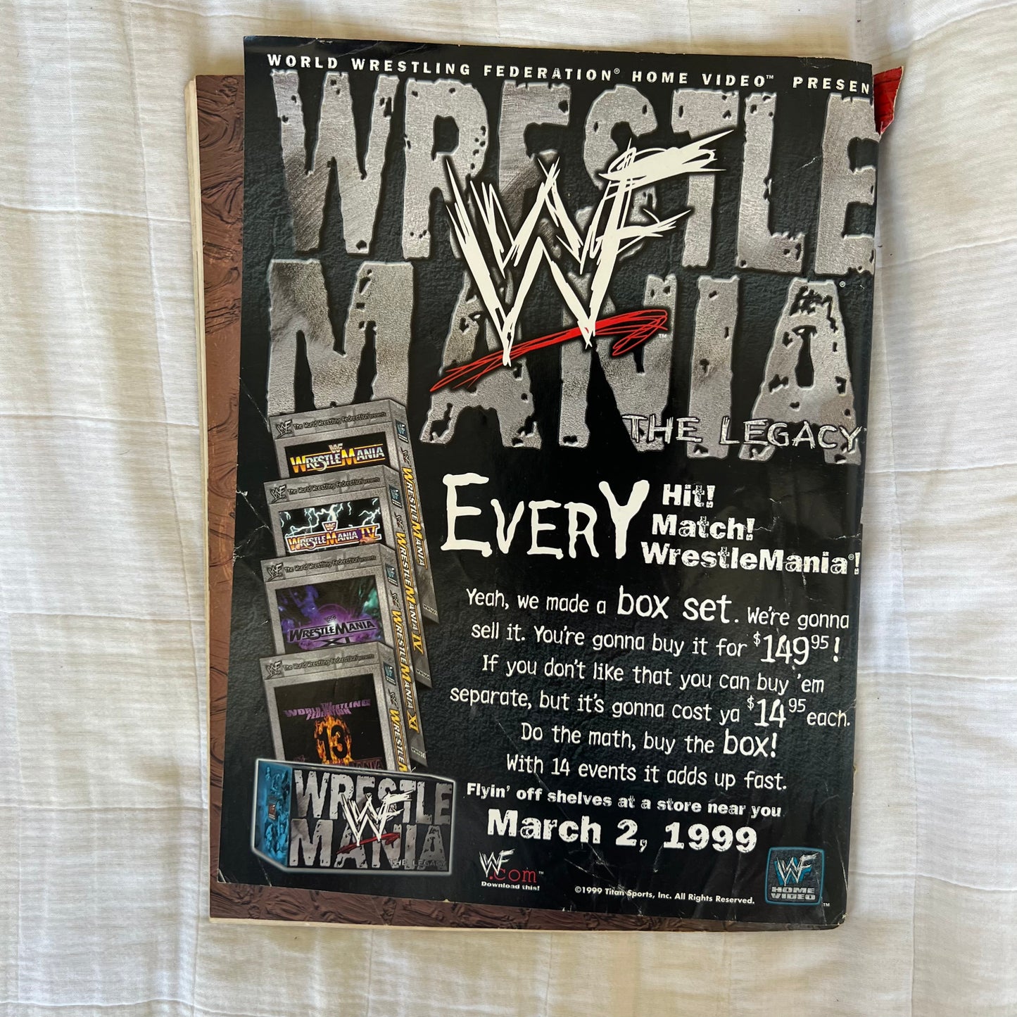Sable - WWE WWF Magazine Retro Collectable Merchandise
