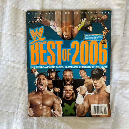 Best of 2006 - WWE WWF Magazine Retro Collectable Merchandise
