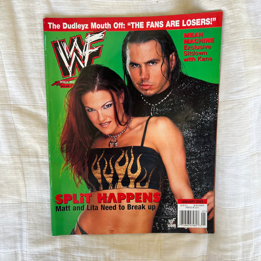 Lita Matt Hardy - WWE WWF Magazine Retro Collectable Merchandise
