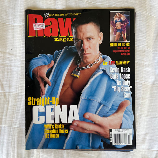 John Cena Rookie - WWE WWF Magazine Retro Collectable Merchandise