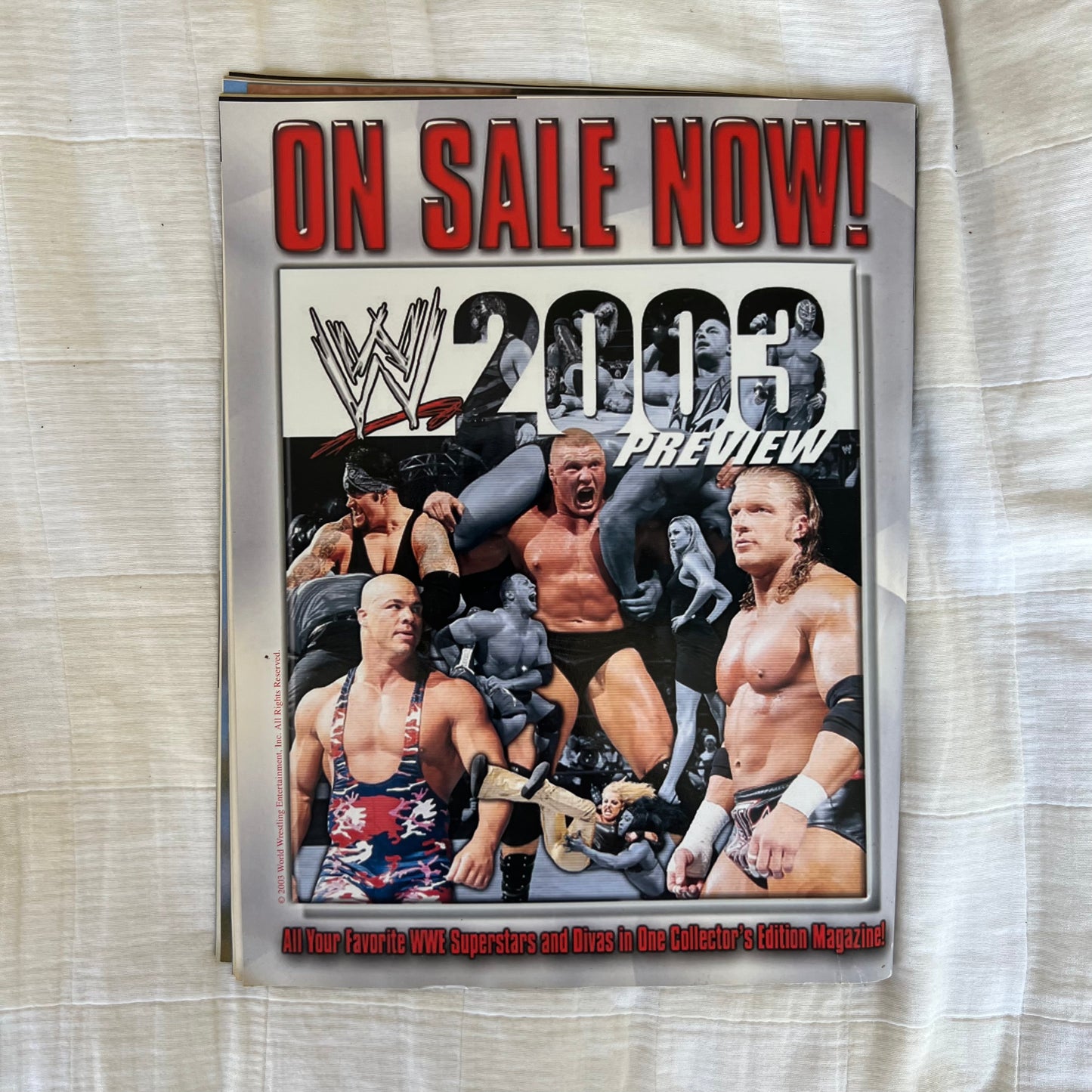 John Cena Rookie - WWE WWF Magazine Retro Collectable Merchandise