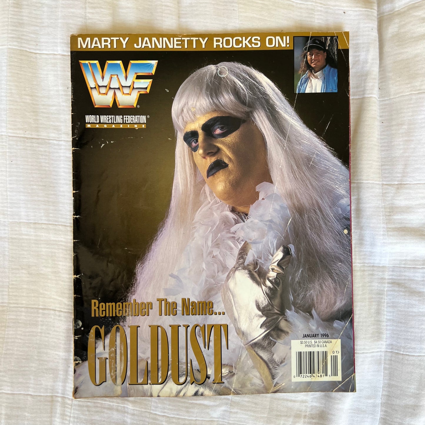 Goldust - WWE WWF Magazine Retro Collectable Merchandise