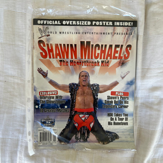 Shawn Michaels - WWE WWF Magazine Retro Collectable Merchandise