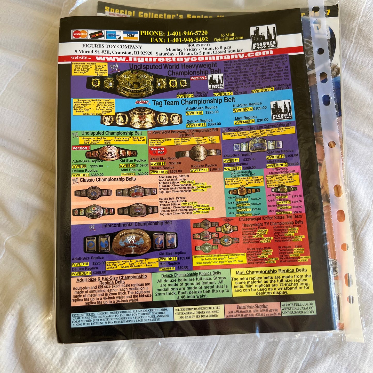 Goldberg - WWE WWF Magazine Retro Collectable Merchandise