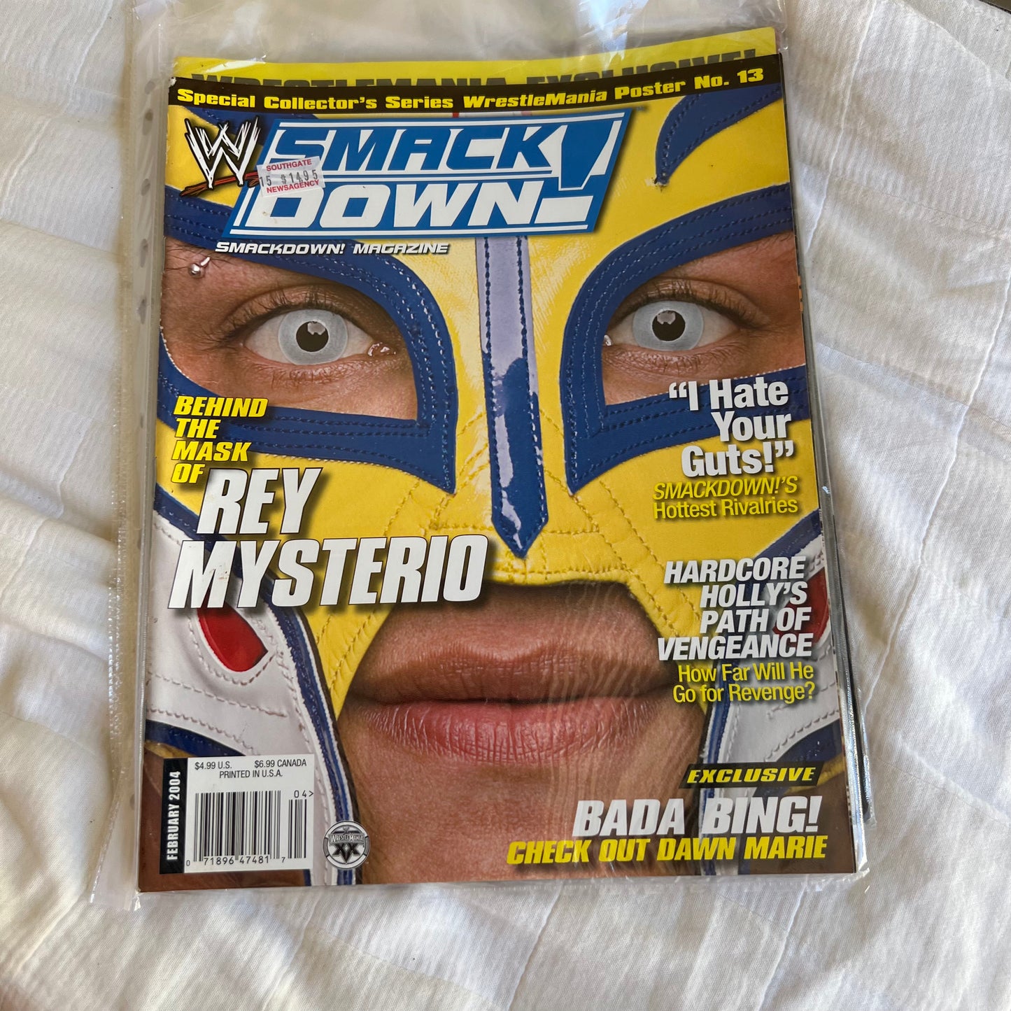 Mysterio - WWE WWF Magazine Retro Collectable Merchandise