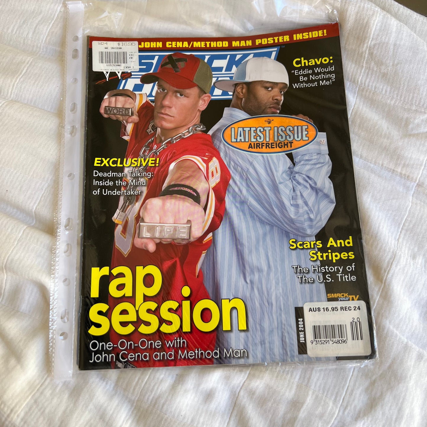 Cena - WWE WWF Magazine Retro Collectable Merchandise