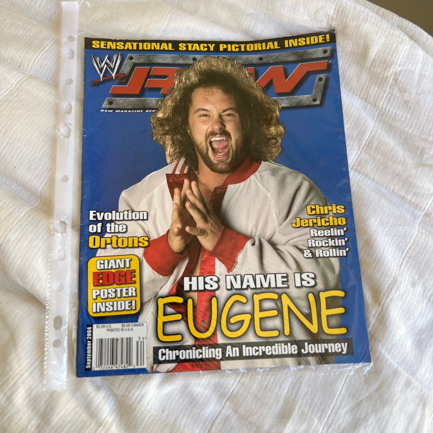 Eugene - WWE WWF Magazine Retro Collectable Merchandise