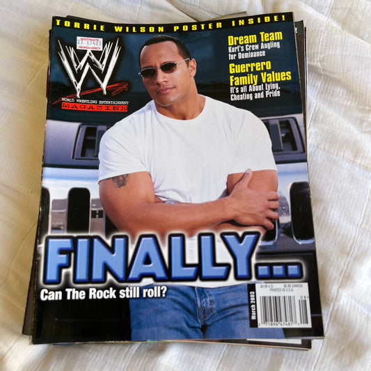 Rock - WWE WWF Magazine Retro Collectable Merchandise