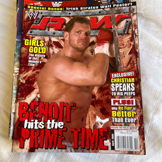 Benoit - WWE WWF Magazine Retro Collectable Merchandise