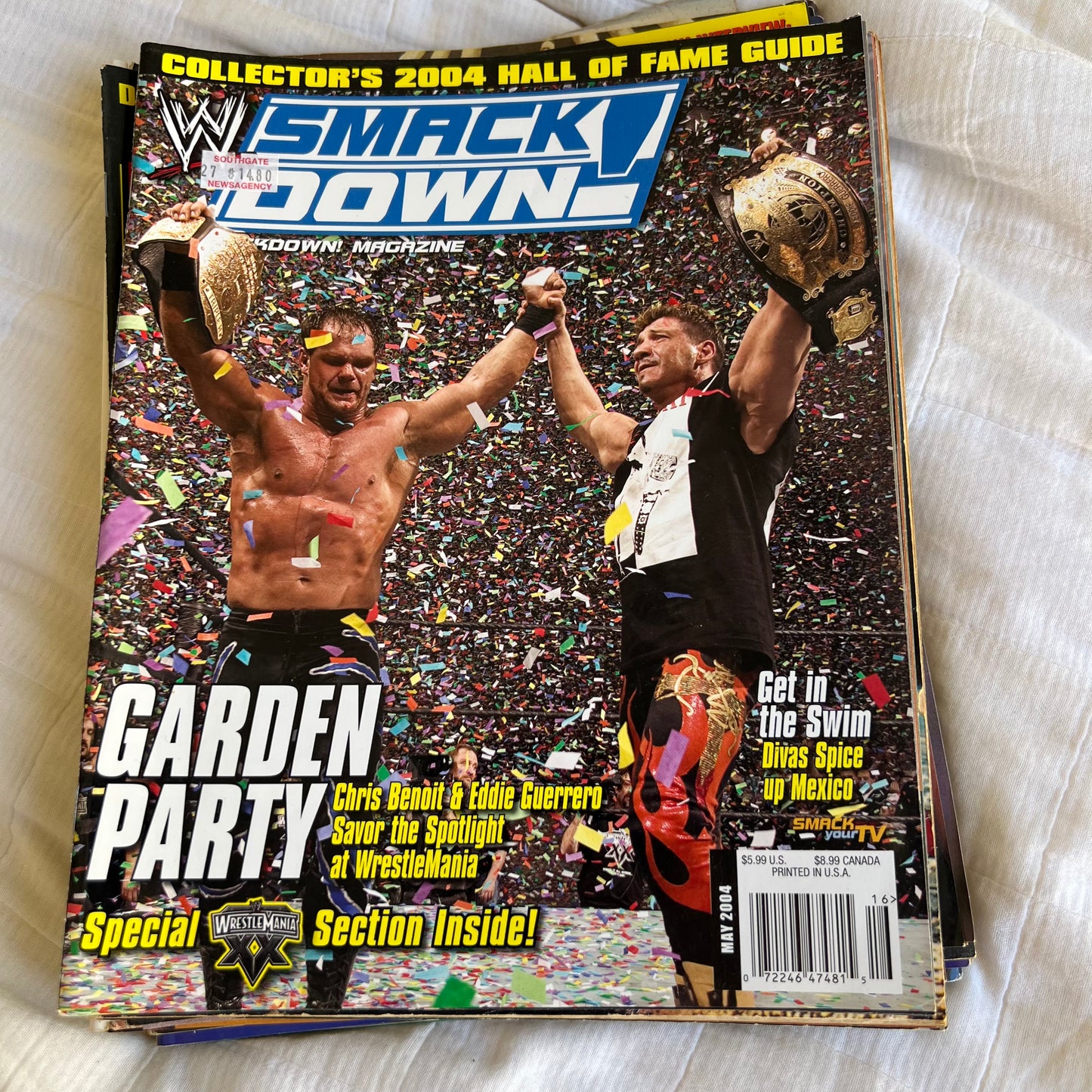Garden Party - WWE WWF Magazine Retro Collectable Merchandise