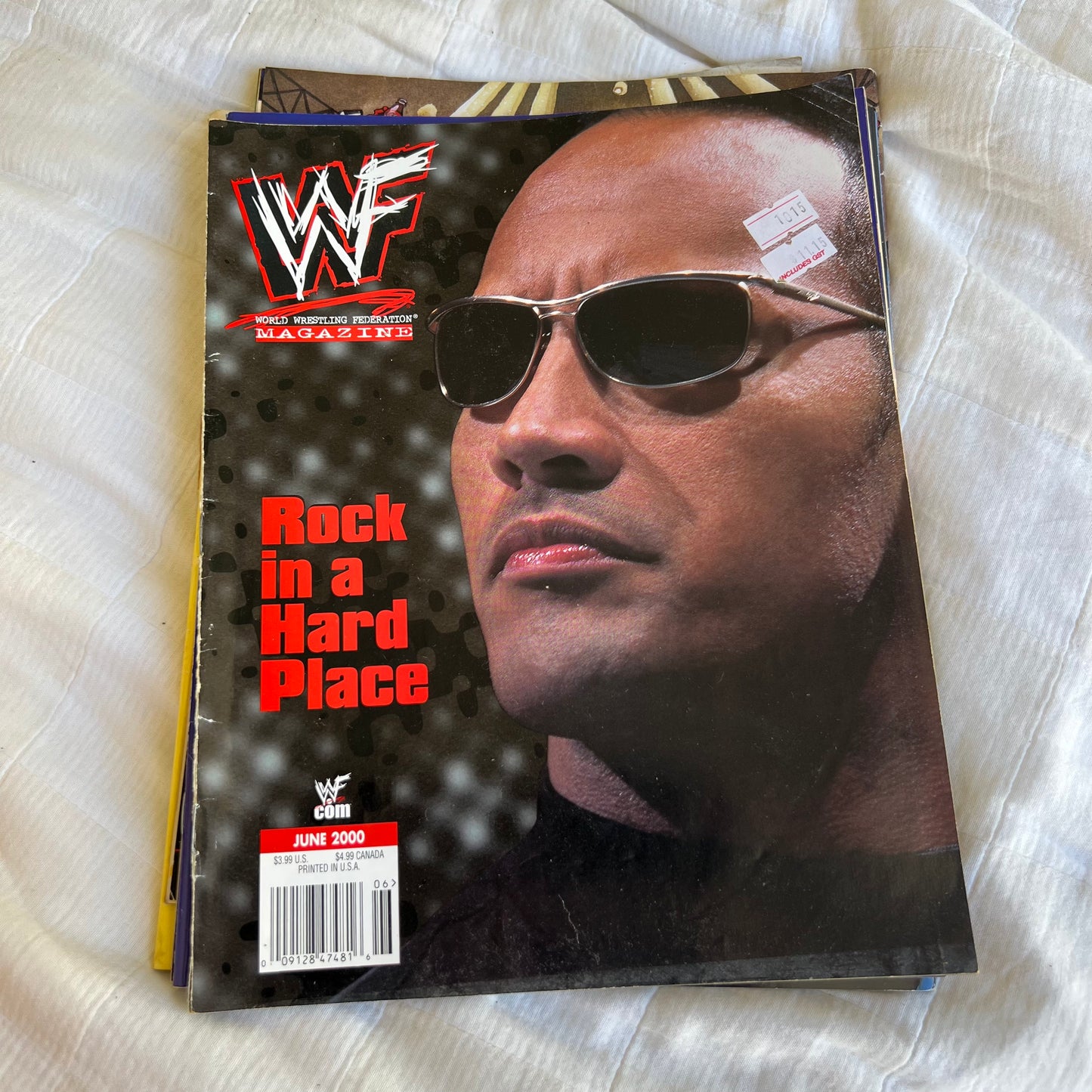 The Rock - WWE WWF Magazine Retro Collectable Merchandise
