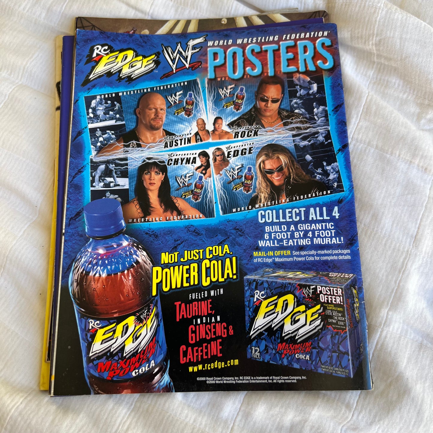 The Rock - WWE WWF Magazine Retro Collectable Merchandise