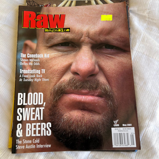 Austin - WWE WWF Magazine Retro Collectable Merchandise