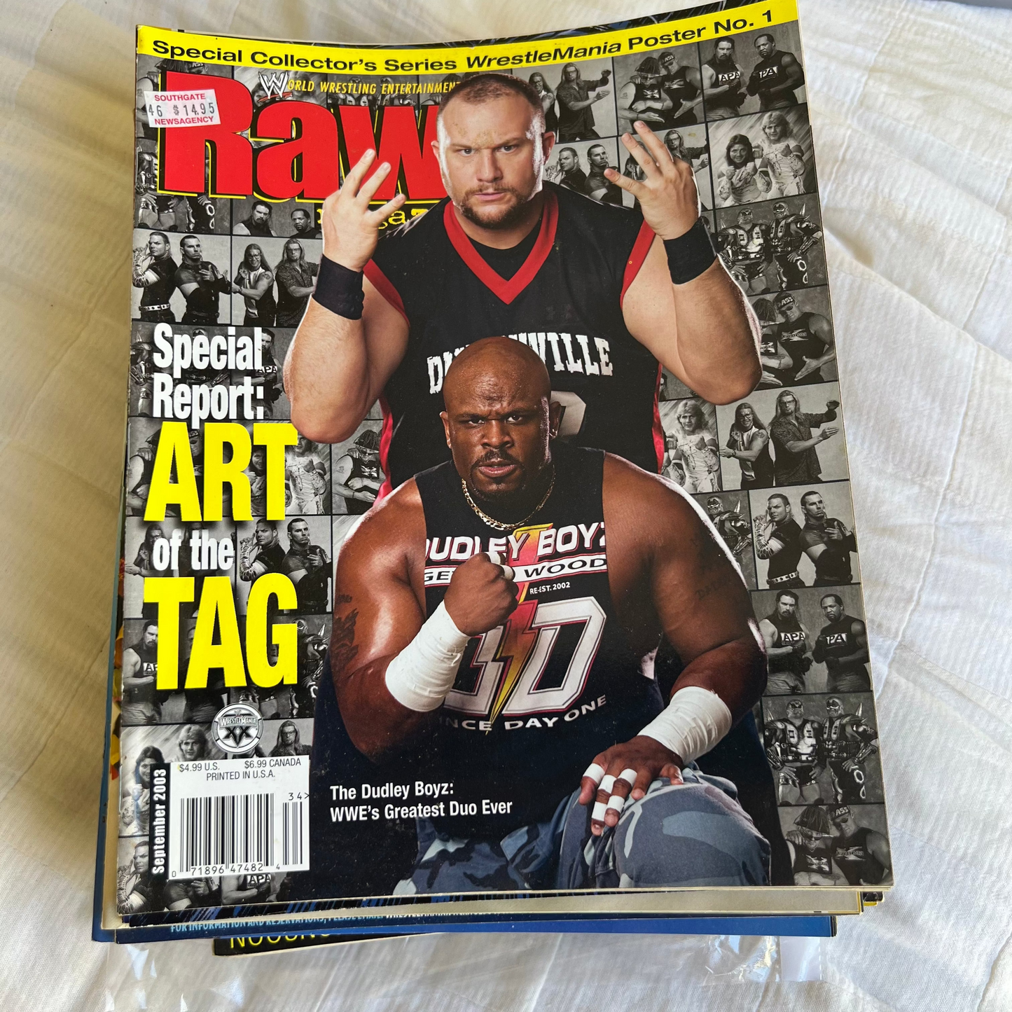 Dudleys - WWE WWF Magazine Retro Collectable Merchandise