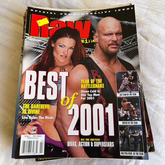 Best of 2001 - WWE WWF Magazine Retro Collectable Merchandise