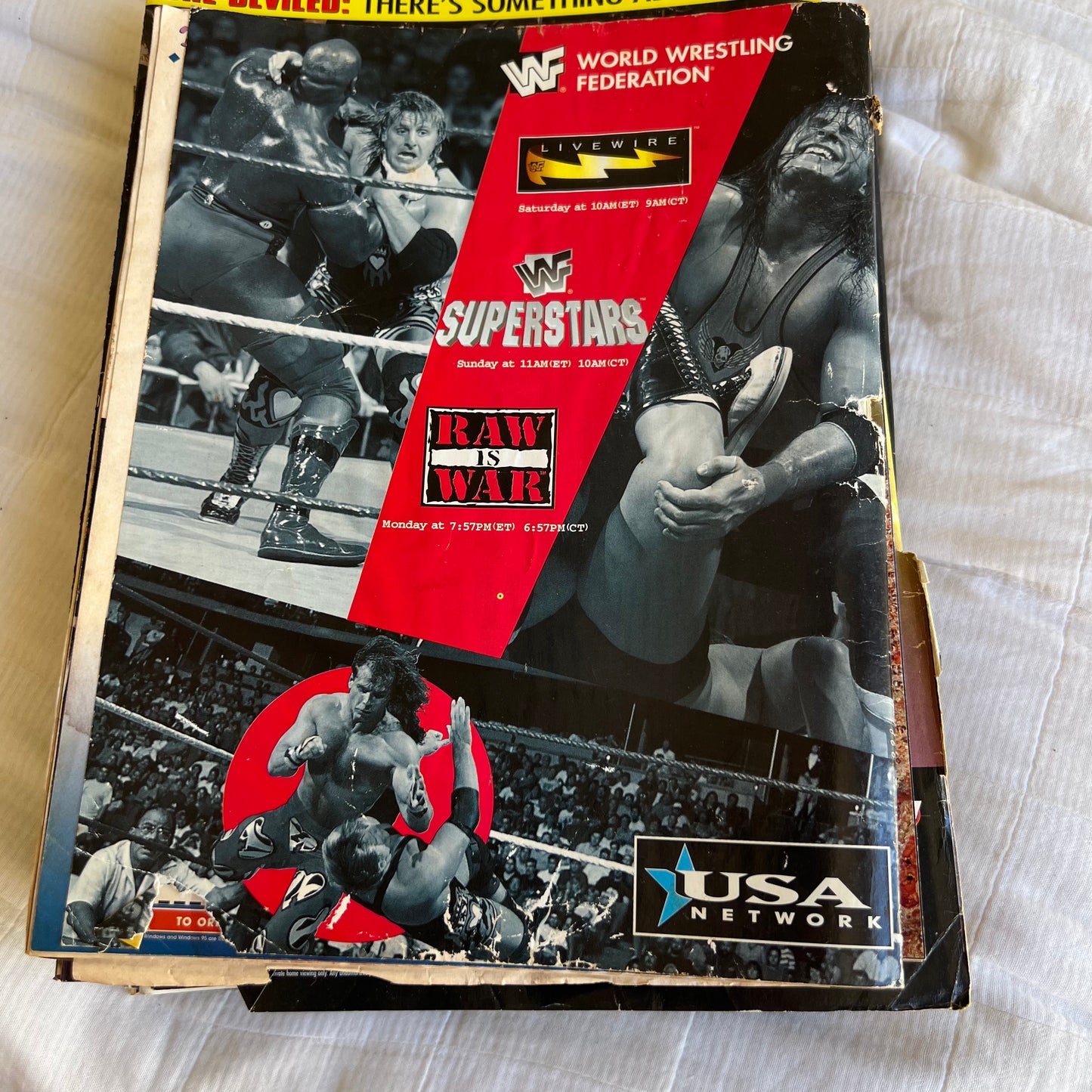 Hart Foundation - WWE WWF Magazine Retro Collectable Merchandise