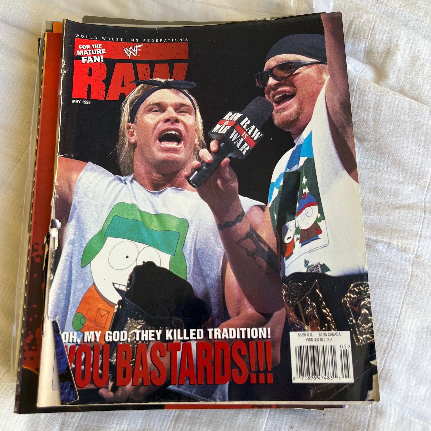 New Age Outlaws - WWE WWF Magazine Retro Collectable Merchandise