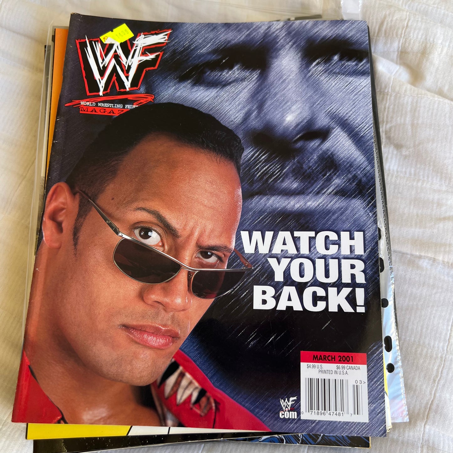 The Rock - WWE WWF Magazine Retro Collectable Merchandise